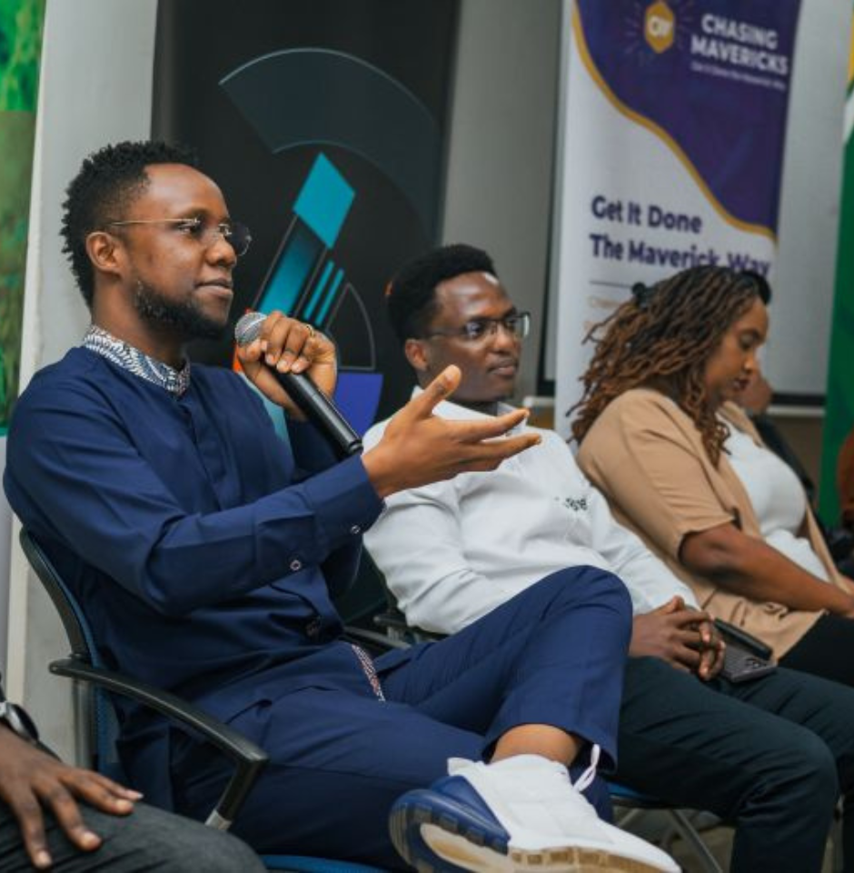 Alphabloq's Co-Founder Trevor Kimani in A panel Discussion